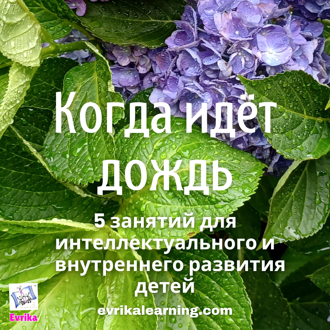 Когда идёт дождь: 5 занятий для внутреннего и интеллектуального развития детей